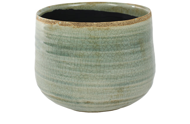 Iris Mint Plant Pot D21 H17 by TS Collection