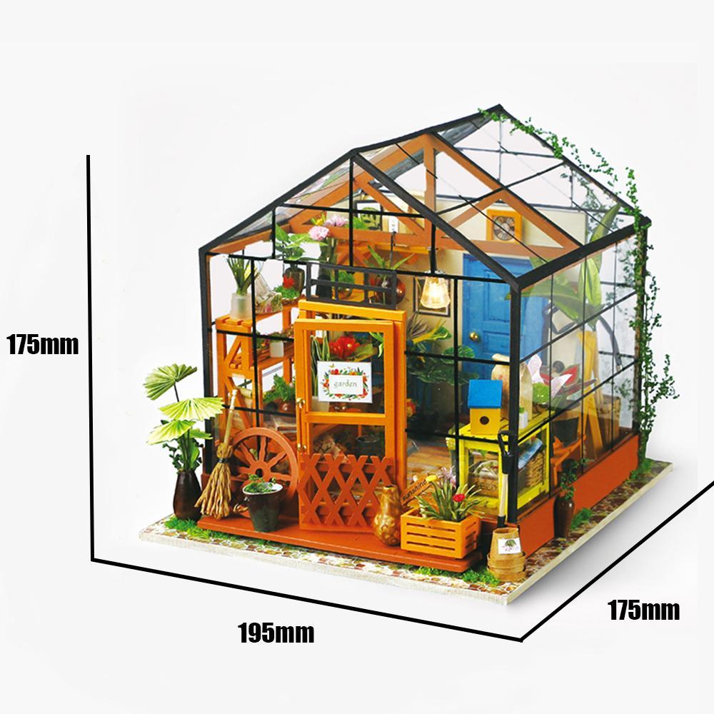 Cathy’s Flower House Miniature House - Avalon - Plants, Gifts & Antiques