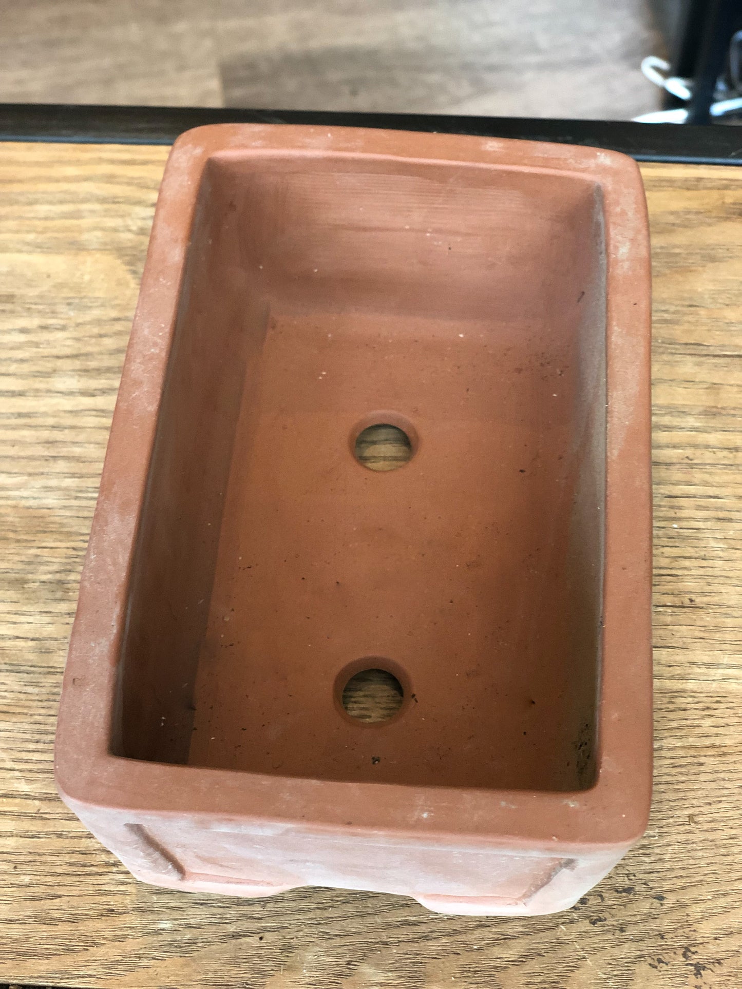 Bonsai Pot - Light Brown / Red - Avalon - Plants, Gifts & Antiques