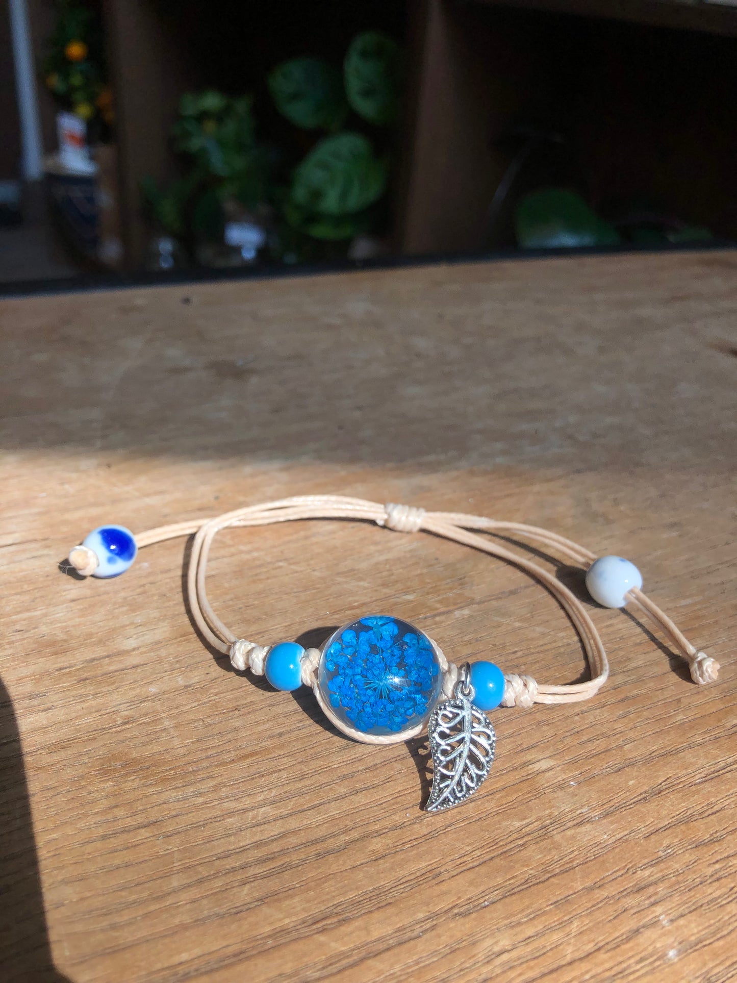 Real Dried Flowers Bracelet - Avalon - Plants, Gifts & Antiques