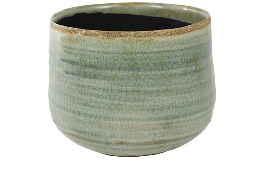 Iris Mint Plant Pot D21 H17 by TS Collection