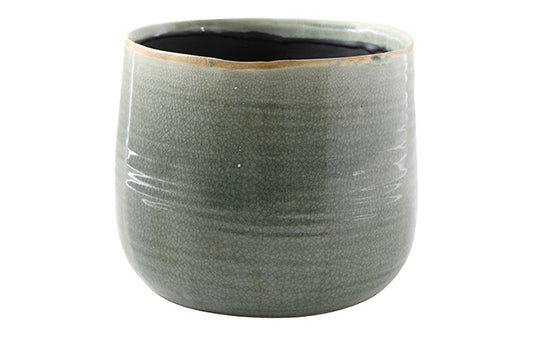 Iris Mint Plant Pot D26 H21 by TS Collection