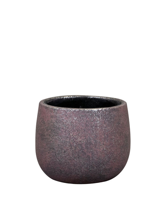 Jules Shiny Purple Plant Pot D12 H9 by TS Collection
