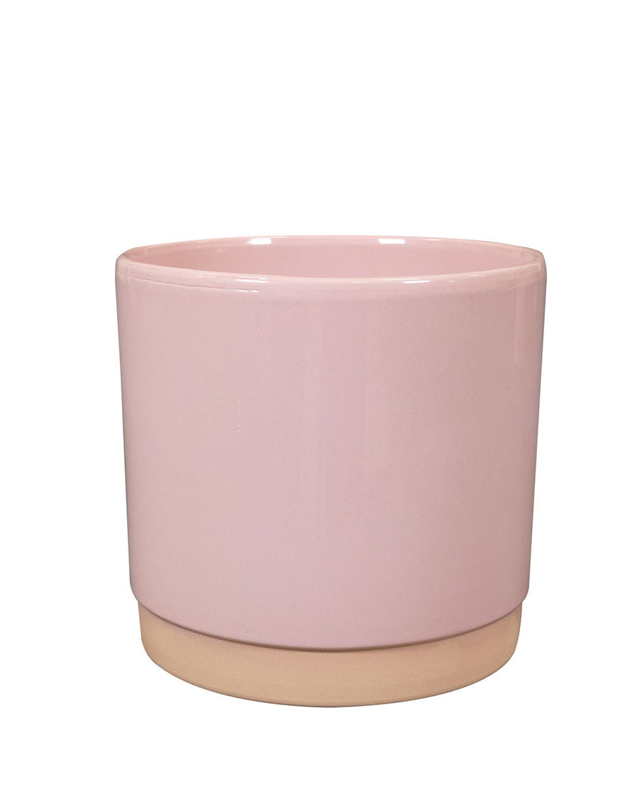Saske Pastel Pink Plant Pot D16 H15 by TS Collection