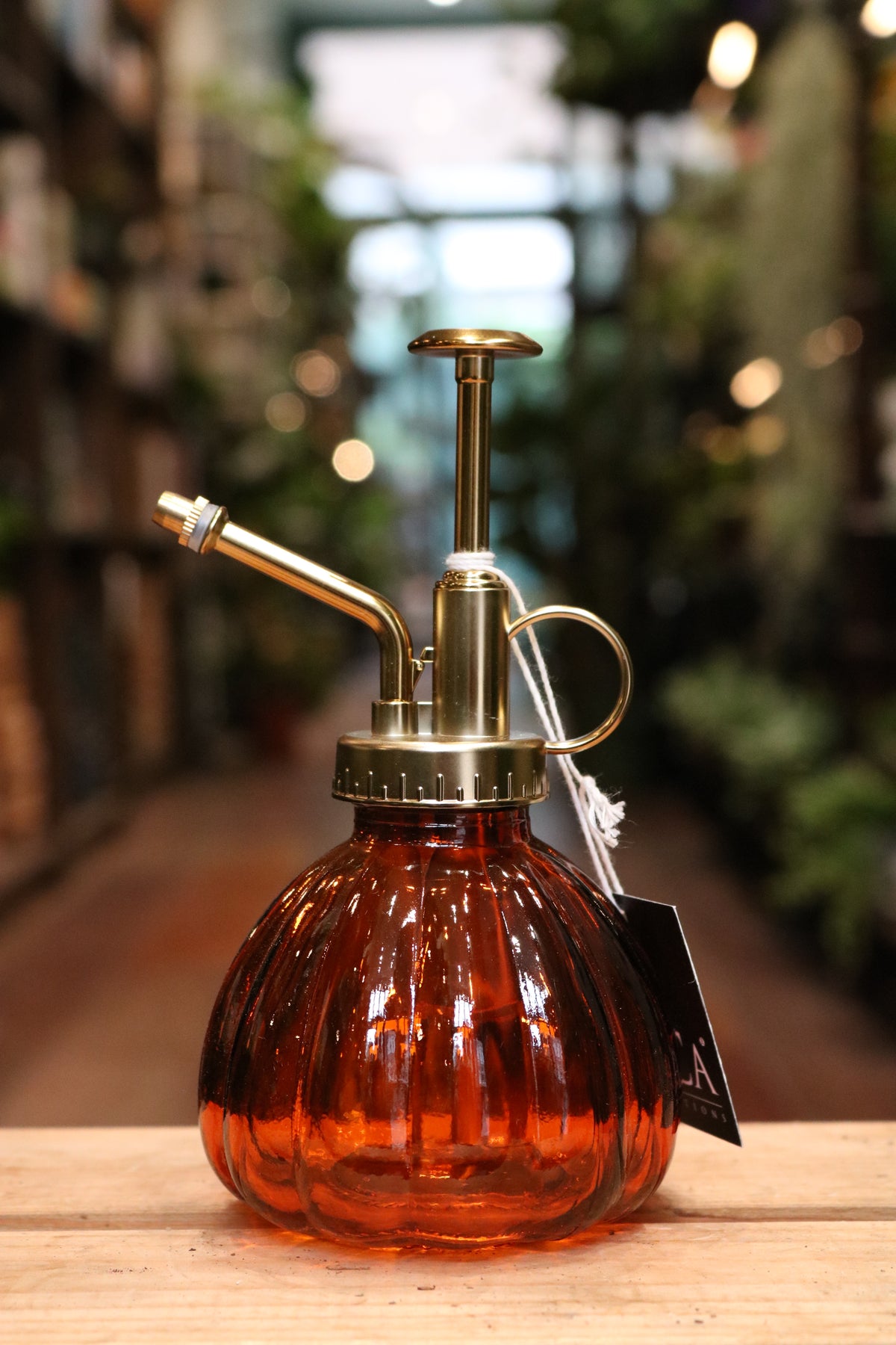 Glass spray bottle