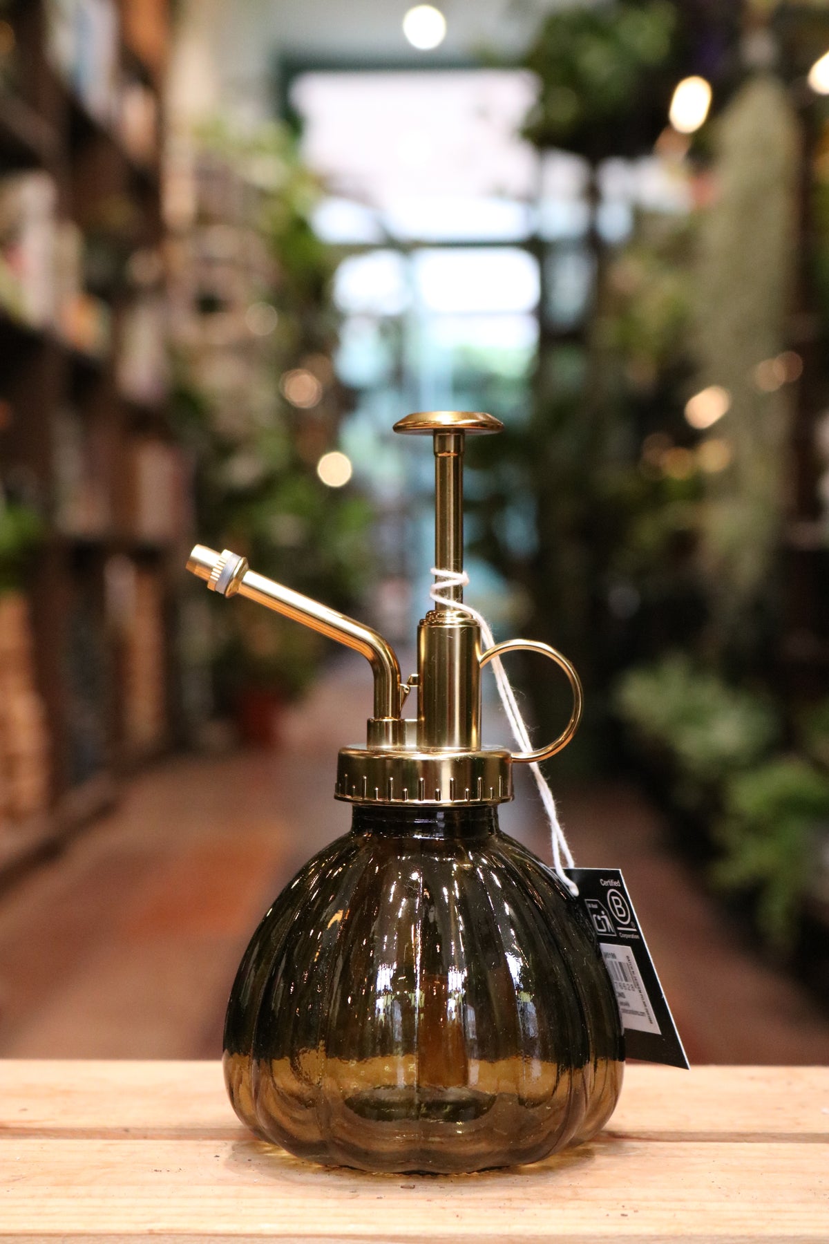 Glass spray bottle