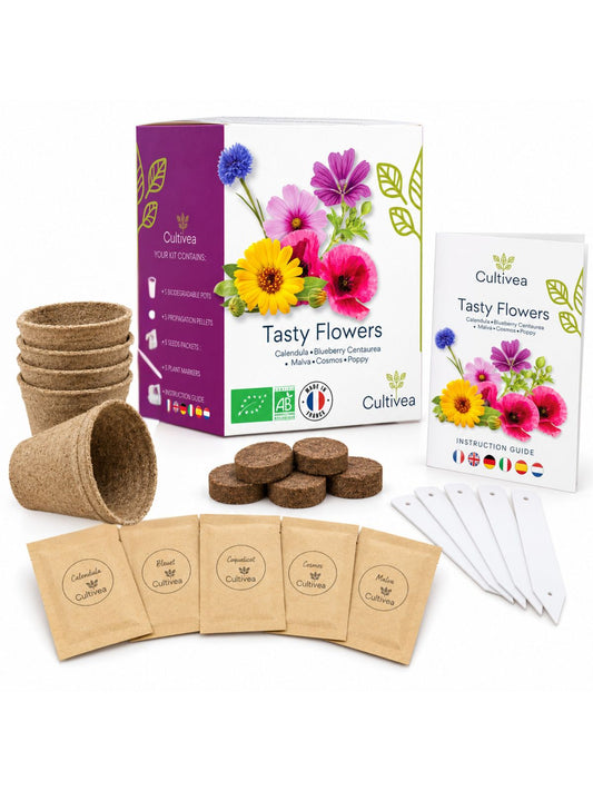 Cultivea Mini Edible Flower Growing Kit product image