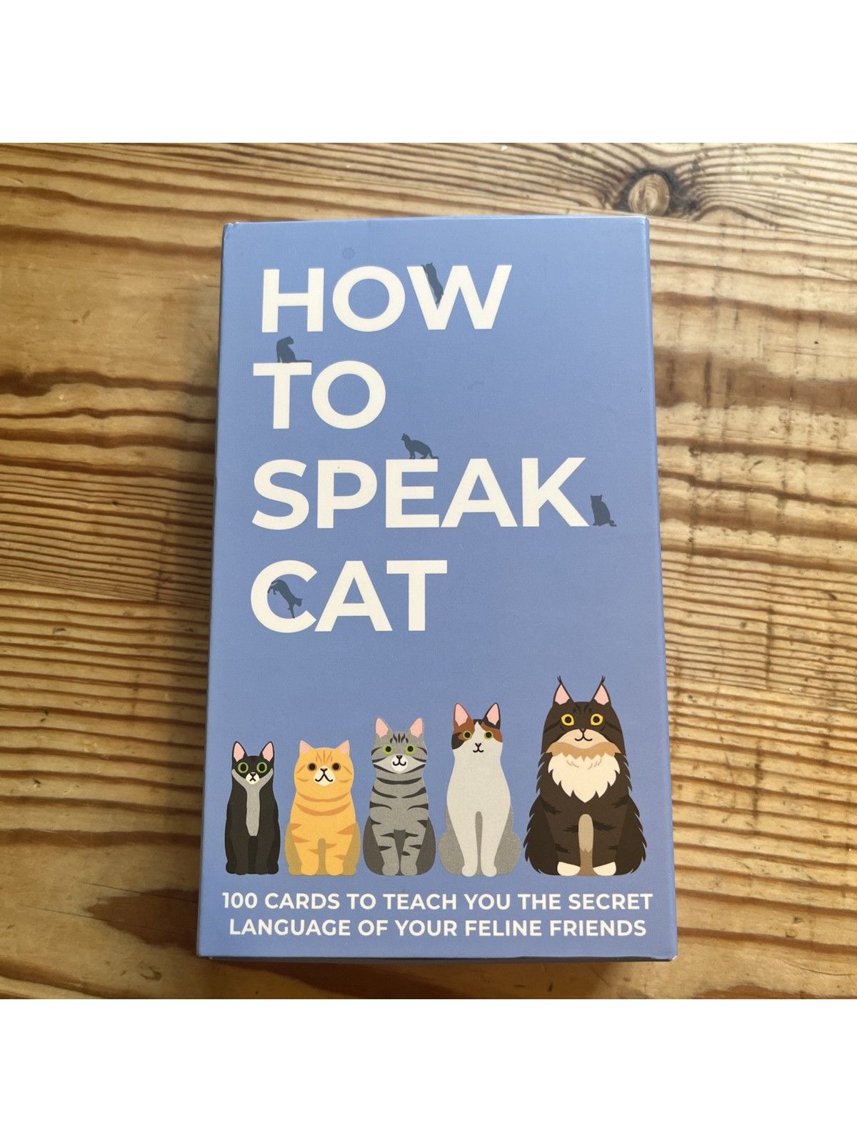 How to Speak Cat Card Set by Gift Republic