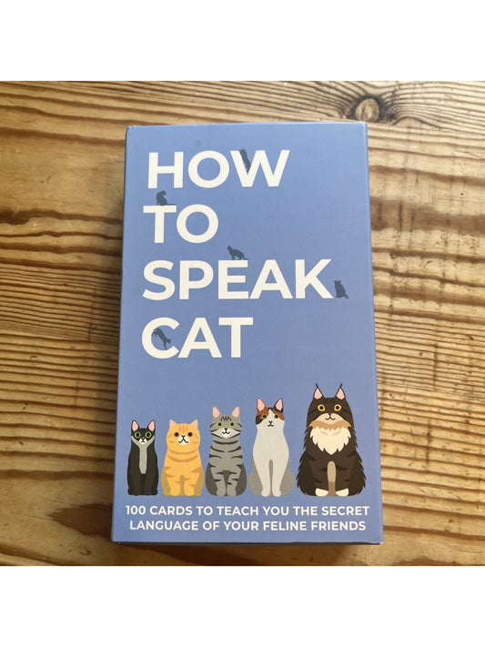 How to Speak Cat Card Set by Gift Republic