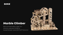 Laden und Abspielen von Videos im Galerie-Viewer, Marble Climber Marble Run Race Set Wooden 3D puzzle
