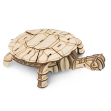 Lade das Bild in den Galerie-Viewer, Turtle Animal Model 3D Wooden Puzzle - Avalon - Plants, Gifts &amp; Antiques
