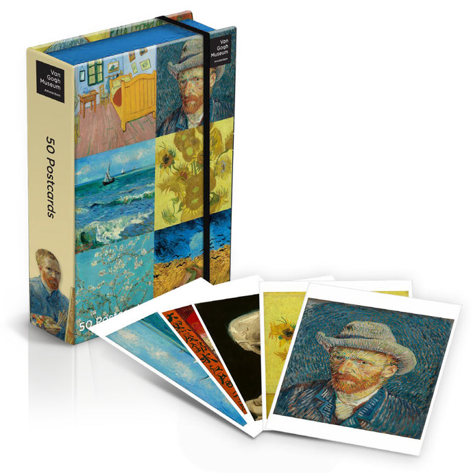 Van Gogh Museum Postcardbox (50 cards in a giftbox) - Avalon - Plants, Gifts & Antiques