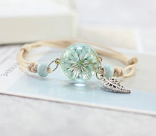 Load image into Gallery viewer, Real Dried Flowers Bracelet - Avalon - Plants, Gifts &amp; Antiques
