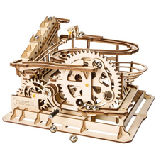 Load image into Gallery viewer, Marble Run waterwheel coaster Set Wooden 3D puzzle - Avalon - Plants, Gifts &amp; Antiques
