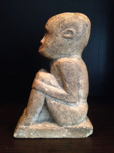 Cargar imagen en el visor de la galería, Male stone statue - Toba Batak - Sumatra, Indonesia - Late 19th Century - Avalon - Plants, Gifts &amp; Antiques
