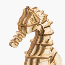 Cargar imagen en el visor de la galería, Sea Horse Animal Model 3D Wooden Puzzle - Avalon - Plants, Gifts &amp; Antiques
