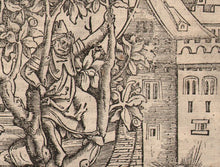 Lade das Bild in den Galerie-Viewer, Hans Franck ( 1485 - 1522 ) -Woodcut - Christ encountering Zacchaeus the tax collector -Between 1509 -1517 - Avalon - Plants, Gifts &amp; Antiques
