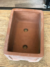 Load image into Gallery viewer, Bonsai Pot - Light Brown / Red - Avalon - Plants, Gifts &amp; Antiques
