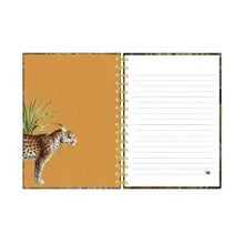 Load image into Gallery viewer, Mighty Jungle A6 wire notebook - Avalon - Plants, Gifts &amp; Antiques
